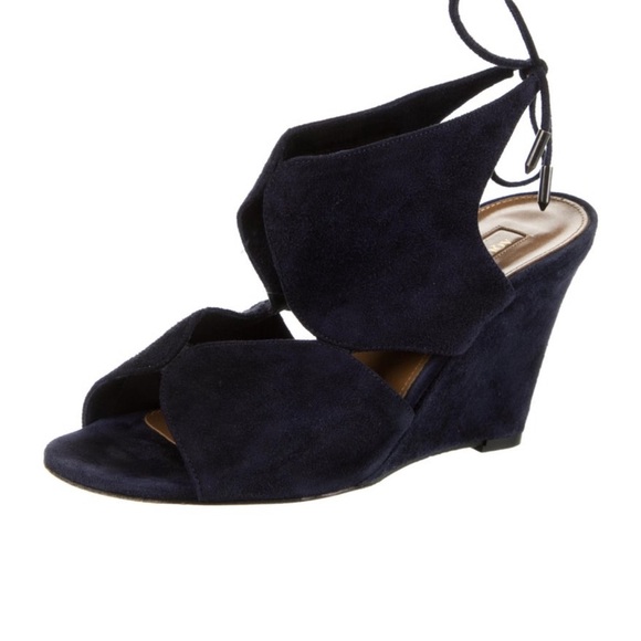 Aquazzura Suede Slingback Sandals
Size: 7 - Picture 1 of 3